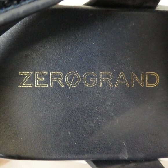 Cole Haan ZeroGrand Blue Criss Cross Open Toe Comfort Sandals Womens 10.5 - Picture 10 of 14